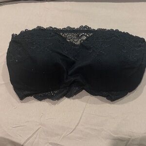 SPANX Black Lace Bandeau